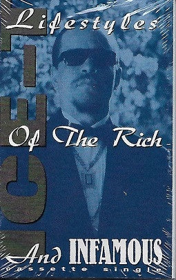 Ice-T – Lifestyles Of The Rich And Infamous - Used Cassette 1991 Sire Warner Bros Tape - Gangsta