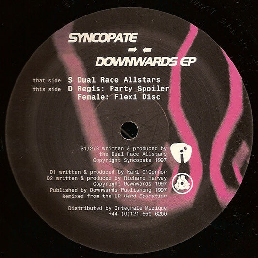 Various – Syncopate vs Downwards EP - New 12" Single Record 1997 Magic Trax UK Vinyl - Techno