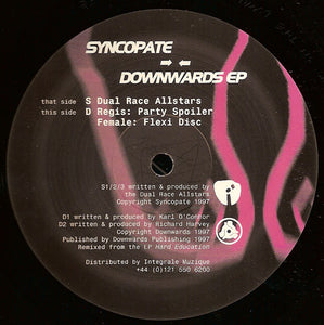 Various – Syncopate vs Downwards EP - 12" EP 1997 Magic Trax (UK Import) - Techno