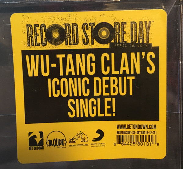 Wu-Tang Clan - Protect Ya Neck (1993) - New 12" Single Record Store Day 2015 Get On Down Yellow/Black Split Vinyl - Hip Hop - Shuga Records