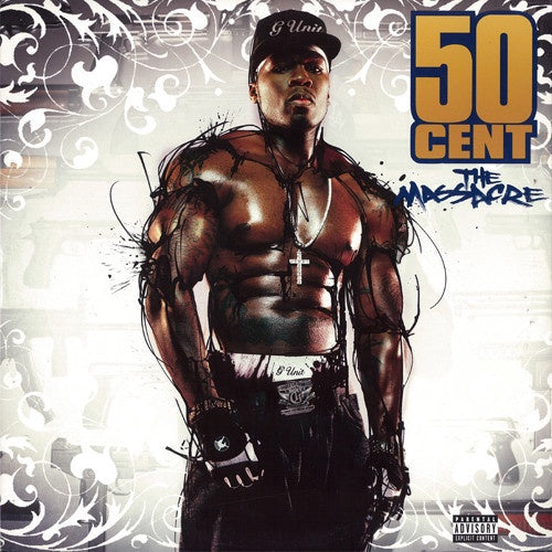 50 Cent - The Massacre (2005) - Mint- 2 LP Record 2016 Shady Aftermath Vinyl - Hip Hop