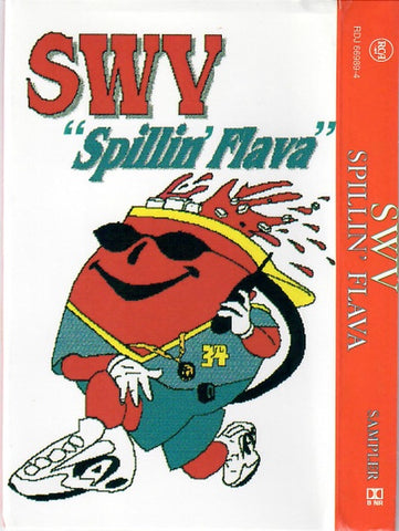 SWV – Spillin' Flava- Mint- Cassette 1996 RCA USA Promo Tape - RnB / Soul / Hip Hop