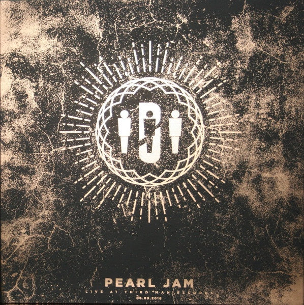 Pearl Jam – Live at Third Man Records 06-09-16 - New LP Record 2016 Gold / Black Split Vinyl, 7", Book, Patch & Button - Rock - Shuga Records