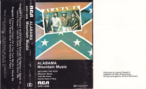 Alabama – Mountain Music - Used Cassette 1982 USA - Rock / Country