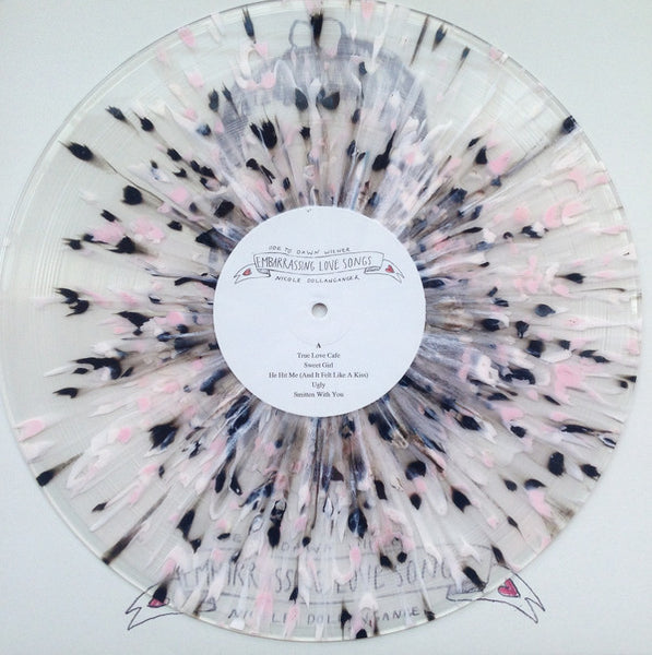 Nicole Dollanganger – Ode To Dawn Wiener: Embarrassing Love Songs - New LP Record 2016 Run For Cover Clear With Pink, Bone & Black Splatter Vinyl - Indie Rock / Lo-Fi / Acoustic