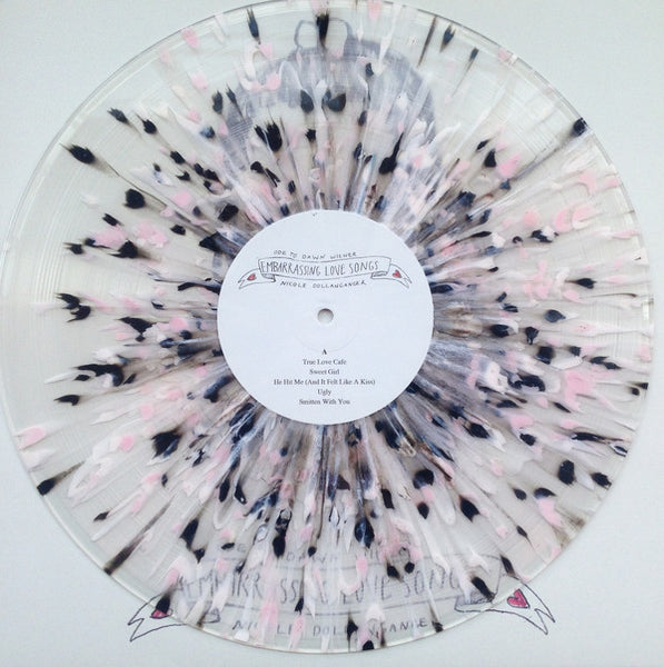 Nicole Dollanganger – Ode To Dawn Wiener: Embarrassing Love Songs - New LP Record 2016 Run For Cover Clear With Pink, Bone & Black Splatter Vinyl - Indie Rock / Lo-Fi / Acoustic - Shuga Records