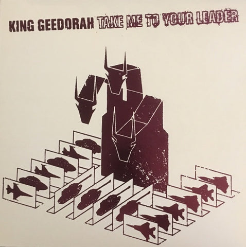 King Geedorah (MF DOOM) – Take Me To Your Leader - Mint- 2 LP Record 2021 Big Dada UK Red Vinyl & Insert - Hip Hop