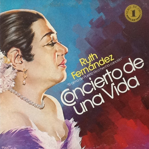 Signed Autographed - Ruth Fernandez – Concierto de Una Vida - VG+ 2 LP Record 1970s Serie De Oro Puerto Rico Vinyl - Latin /