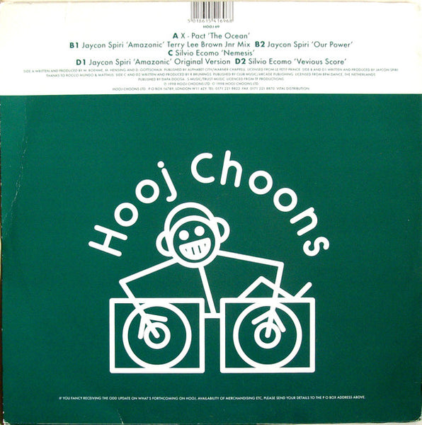 Various ‎– The Unreleased Projects E.P. Vol. 1. - VG+ 2x 12" Singler Record 1998 Hooj Choons UK Import Vinyl - Progressive House / Tribal / Progressive Trance