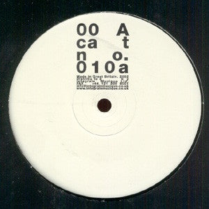 User – 010A - New 12" Single Record 2002 00A UK Vinyl - Techno