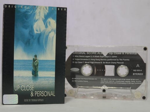 Thomas Newman ‎– Up Close & Personal (Original Score Album) - Used Cassette 1996 Hollywood Vinyl - Soundtrack