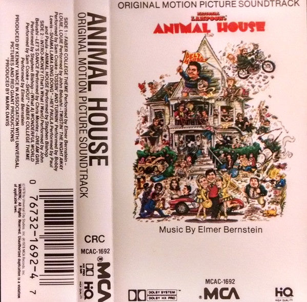Various – National Lampoon's Animal House - Original Motion Picture Soundtrack - Used Cassette 1980 MCA Tape - Soundtrack / Funk / Soul / Rock & Roll