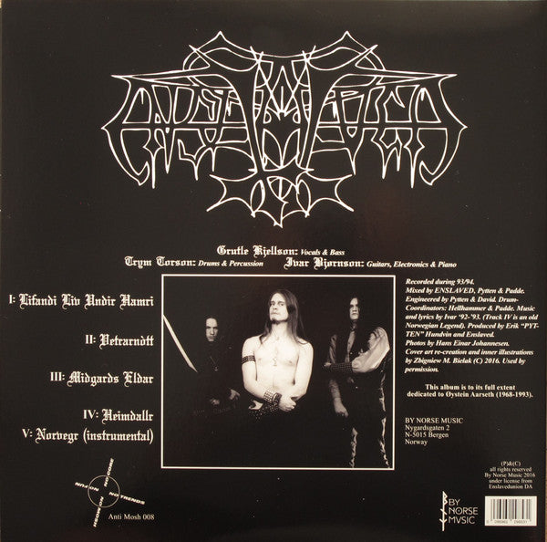 Enslaved ﻿- Vikingligr Veldi - New 2 LP Record 2016 Norway Import White Vinyl - Black Metal / Viking Metal
