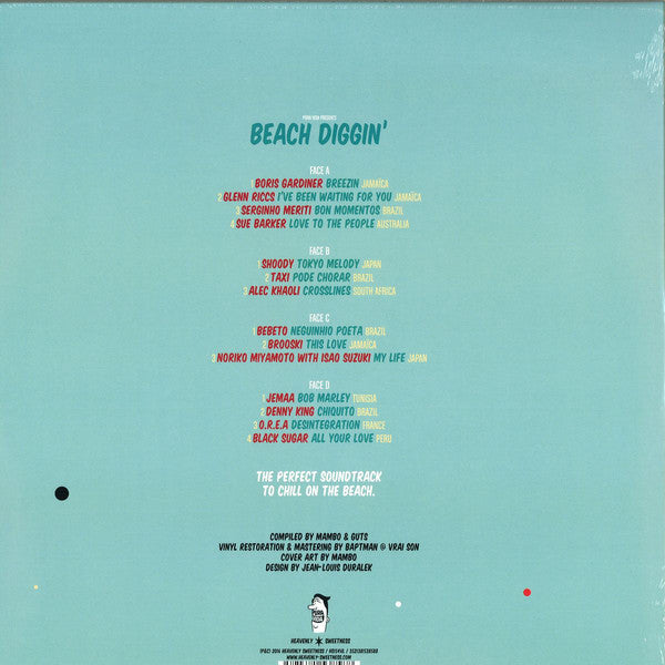 Various ‎– Pura Vida Presents: Beach Diggin' Volume 4 - New 2 LP Record 2016 Heavenly Sweetness France Import Vinyl - Funk / Disco / Reggae / Jazz / Latin - Shuga Records