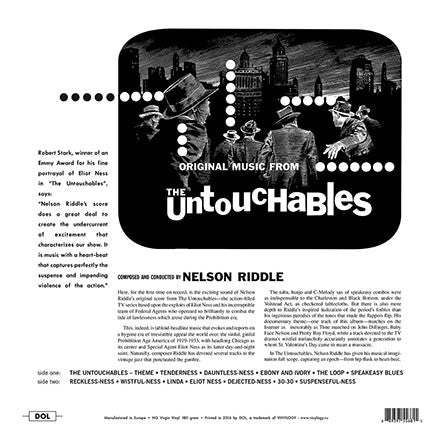 Nelson Riddle ‎– The Untouchables (1960) - New LP Record 2016 DOL Europe Import 180 gram Red or Black Vinyl -  Soundtrack / Theme / Cool Jazz