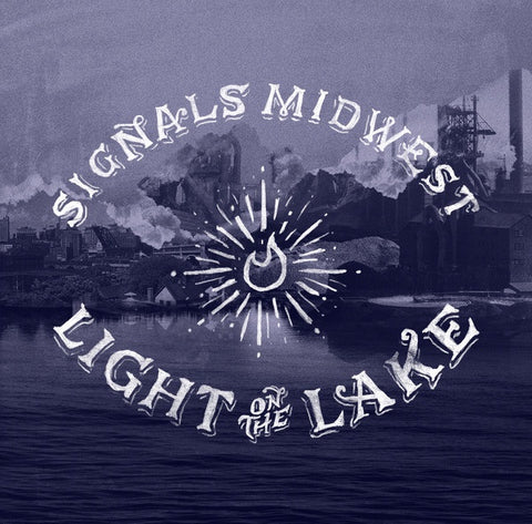 Signals Midwest – Light On The Lake - New LP Record 2013 Tiny Engines USA Blue w/ White & Black Starburst Vinyl, Insert & Download - Indie Rock