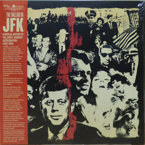 Various – The Ballad Of JFK: A Musical History Of The John F. Kennedy Assassination (1963-1968) - New LP Record 2016 Iron Mountain Black Vinyl - Dialogue / Spoken Word / Country / Folk