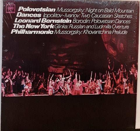 Leonard Bernstein, The New York Philharmonic – Polovetsian Dances - New LP Record 1968 Columbia USA Mono Vinyl - Classical