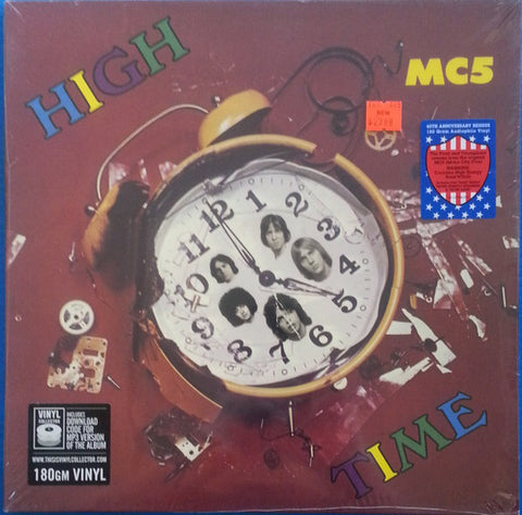 MC5 – High Time (1971) - New LP Record 2016 Atlantic 180 gram Vinyl  - Garage Rock / Psychedelic Rock / Punk