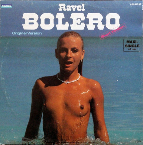 Ravel – Bolero - VG+ LP Record 1985 TELDEC Germany Orange Vinyl - Classical