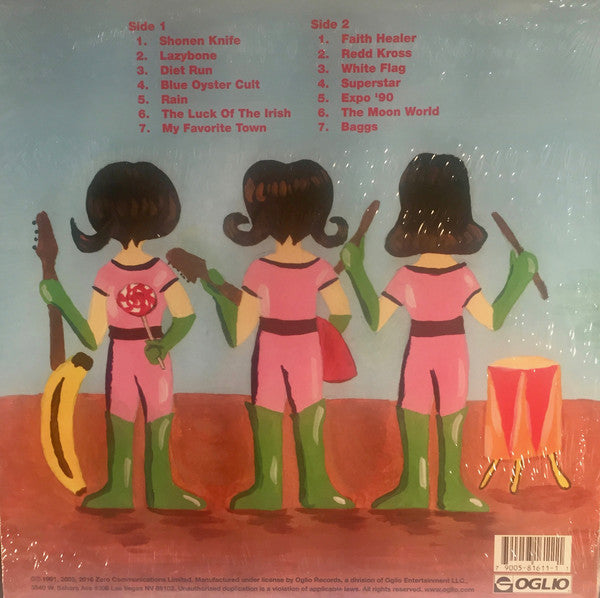 少年ナイフ = Shonen Knife – 712 (1991) - New LP Record 2016 Oglio USA Vinyl - Japan Punk / Alternative Rock - Shuga Records