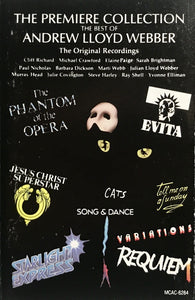 Andrew Lloyd Webber - The Premiere Collection (The Best Of Andrew Lloyd Webber) - Mint- Cassette 1988 MCA Tape - Musical - Shuga Records