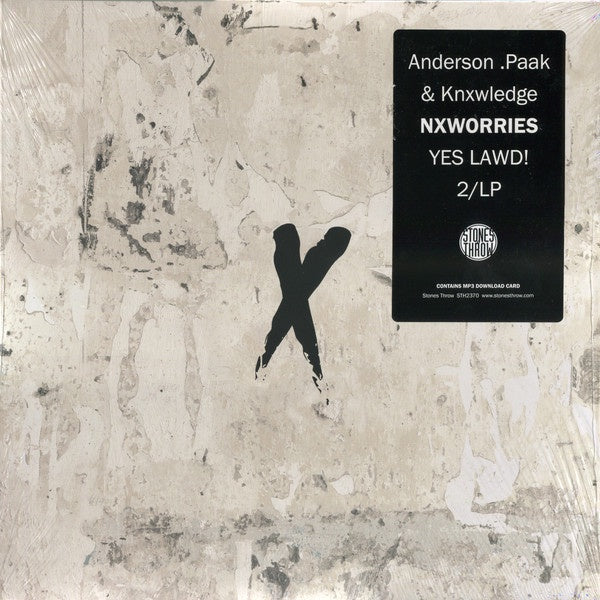 NxWorries (Knxwledge x Anderson Paak) - Yes Lawd! - Mint- 2 LP Record 2016 Stones Throw USA Vinyl -  Hip Hop - Shuga Records