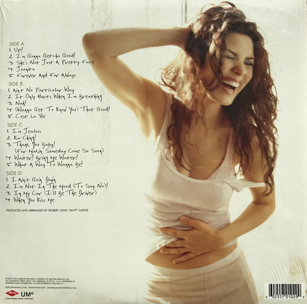 Shania Twain ‎– Up! (2002) - New 2 LP Record 2016 Mercury Nashville USA Red Vinyl - Country / Pop - Shuga Records