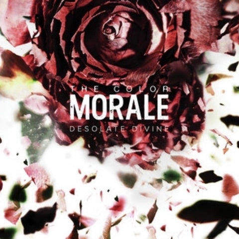The Color Morale ‎– Desolate Divine - Mint- LP Record 2016 Fearless White with red & green smear Vinyl - Metalcore / Nu Metal