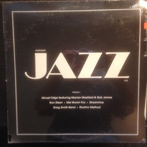 Abrupt Edge & Bob James / Ron Steen / Mel Brown - Northwest Jazz Live Volume I - Mint- LP Record 1982 Black and White Vinyl - Jazz / Funk
