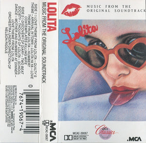 Nelson Riddle – Lolita (Music From The Original Soundtrack) - Used Cassette 1986 MCA Tape - Soundtrack / Easy Listening