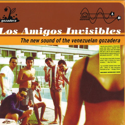 Los Amigos Invisibles – The New Sound Of The Venezuelan Gozadera (1998) - New 2 LP Record Luaka Bop Gold Vinyl & Download Card - Latin Jazz / Bossa Nova / Acid Jazz / Disco