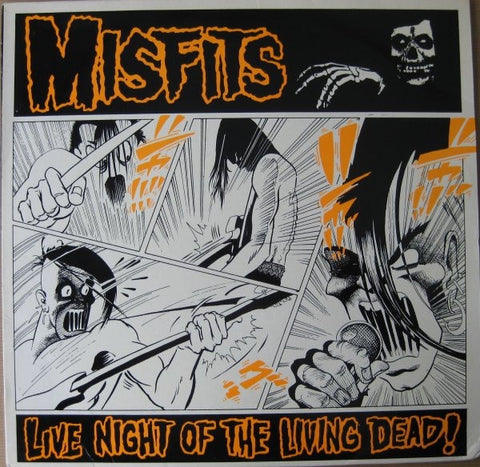 Misfits – Live Night Of The Living Dead! - Mint- LP Record 1987 USA Black Vinyl - Hardcore / Punk