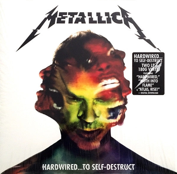 Metallica – Hardwired...To Self-Destruct - New 2 LP Record 2016 Blackened Vinyl - Heavy Metal / Thrash - Shuga Records