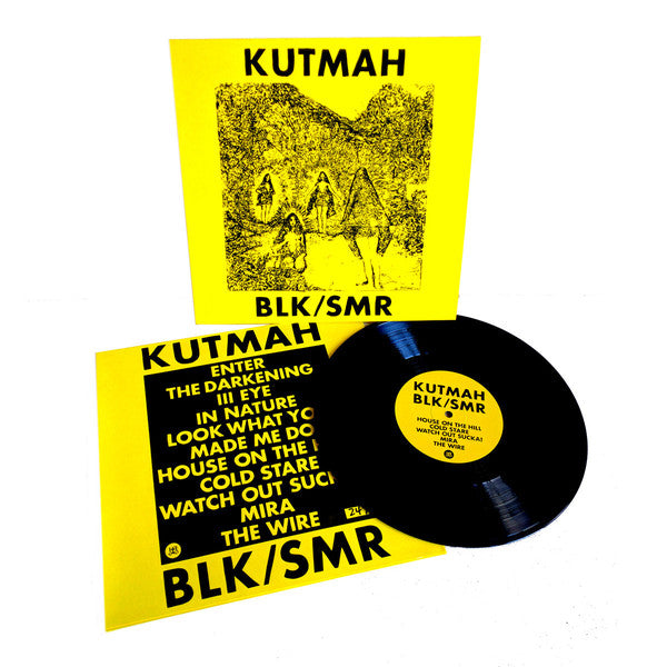 Kutmah ‎– BLK/SMR - New 10" EP Record 2016 Hit+Run USA Vinyl & Numbered - Hip Hop / Experimental - Shuga Records