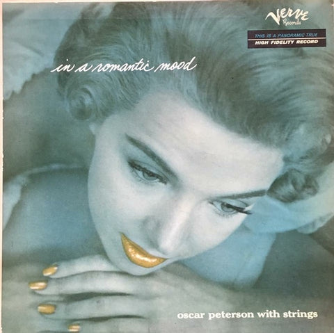 Oscar Peterson – In A Romantic Mood - VG LP Record 1956 Verve USA Mono Vinyl - Jazz