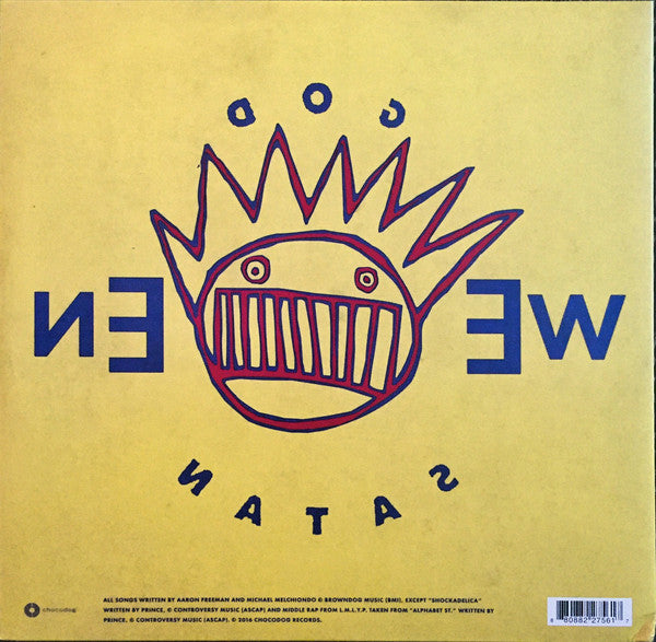 Ween ‎– God Ween Satan: Live - Mint- 2 LP Record 2016 Chocodog USA 180 gram White Vinyl - Rock - Shuga Records