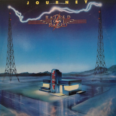 Journey – Raised On Radio - VG+ LP Record 1986 Columbia USA Vinyl - Pop Rock / Classic Rock