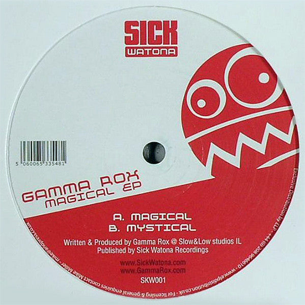 Gamma Rox - Magical EP / Mystical - New 12" Single Record 2007 Sick Watona UK Vinyl - Progressive House - Shuga Records