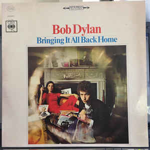 Bob Dylan - Bringing It All Back Home (1965) - VG LP Record 1976 Columbia USA Vinyl - Rock / Folk Rock