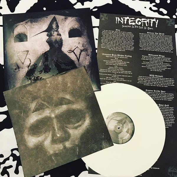 Integrity – Seasons In The Size Of Days (1997) - New LP Record Store Day Black Friday 2016 Organized Crime White Vinyl, Poster, Insert & Download - Rock / Hardcore