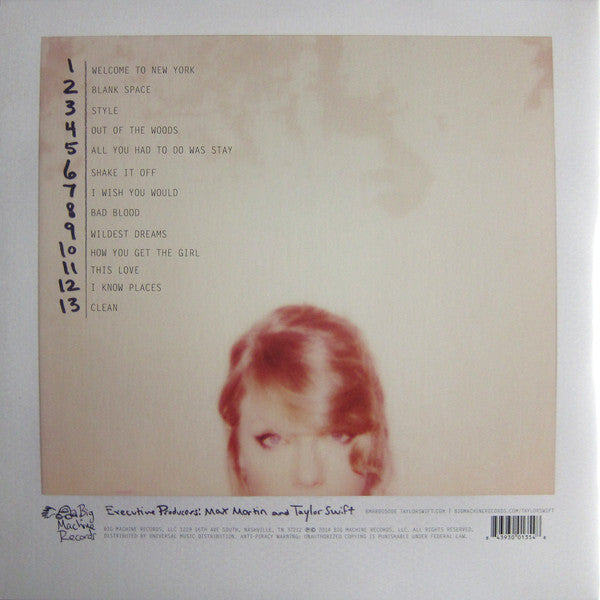 Taylor Swift - 1989 (2014) - New 2 LP Record 2023 Big Machine Vinyl - Synth-pop / Pop Rock - Shuga Records