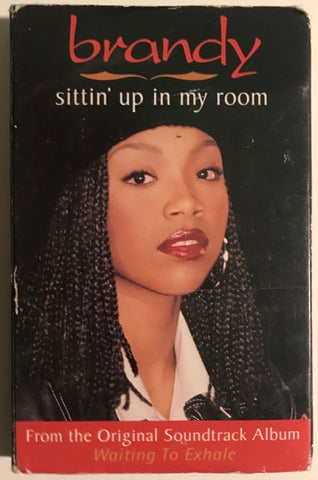 Brandy– Sittin' Up In My Room- Used Cassette Single  1996 Arista Tape- Hip Hop/ R&B