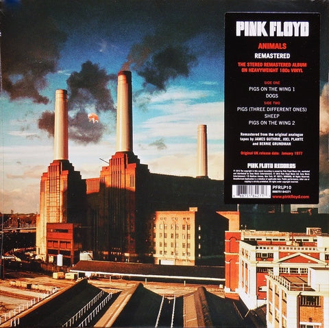 Pink Floyd – Animals (1977) - Mint- LP Record 2016 USA 180 gram Vinyl - Psychedelic Rock / Classic Rock