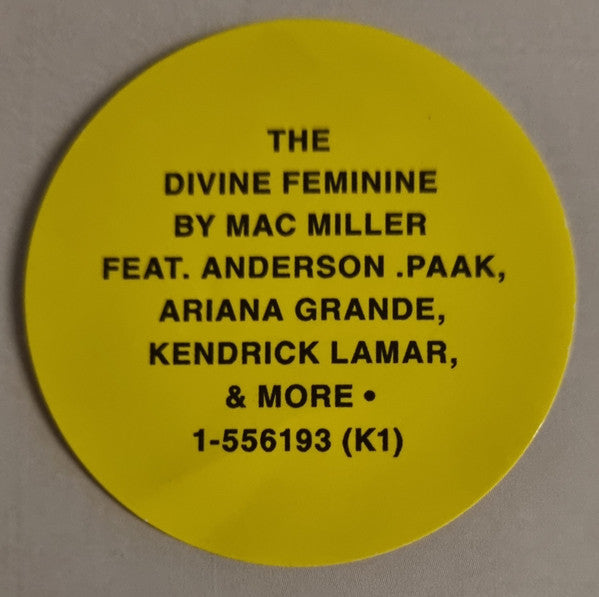 Mac Miller - The Divine Feminine - New 2 LP Record 2016 Warner REMember Music Original WB Logo EU Vinyl - Hip Hop - Shuga Records
