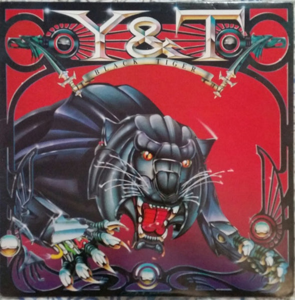 Y & T – Black Tiger - VG+ LP Record 1982 A&M USA Vinyl - Hard Rock / Heavy Metal - Shuga Records
