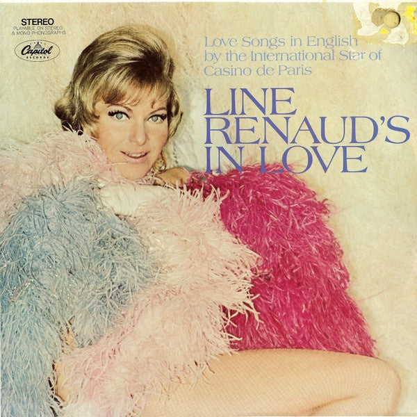 Line Renaud – Line Renaud's In Love - VG+ LP Record 1969 Capitol USA Stereo Vinyl - Jazz / Pop Vocal - Shuga Records