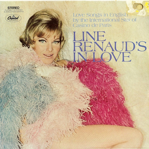 Line Renaud – Line Renaud's In Love - VG+ LP Record 1969 Capitol USA Stereo Vinyl - Jazz / Pop Vocal