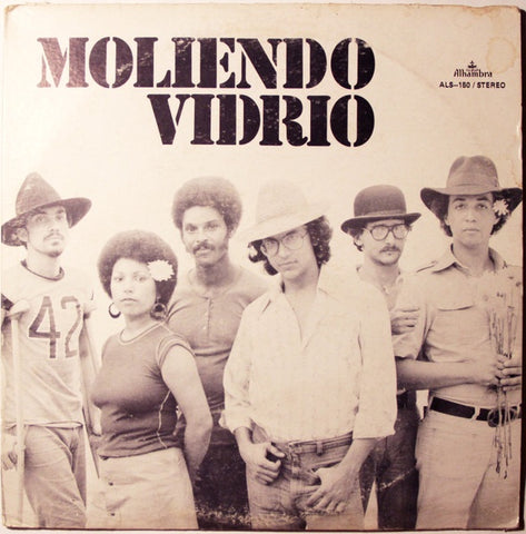 Moliendo Vidrio – Moliendo Vidrio - VG+ LP Record 1977 Alhambra Puerto Rico Vinyl - Latin / Salsa / Son