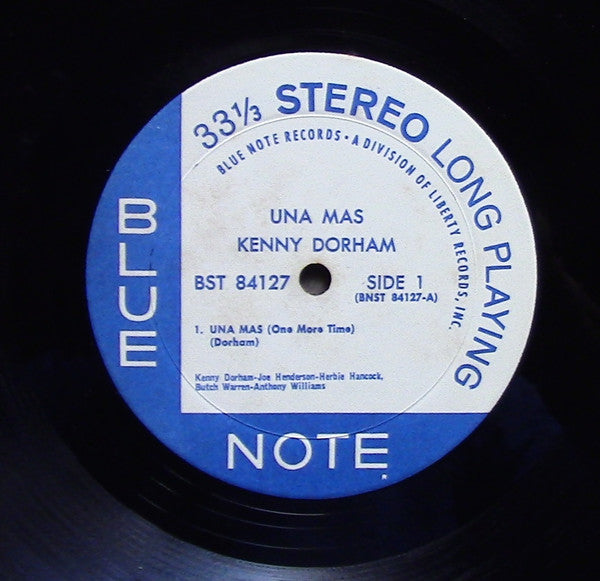 Kenny Dorham – Una Mas (One More Time) (1963) - VG+ LP Record 1966 Blue Note Stereo USA Vinyl - Jazz / Modal / Bop / Latin Jazz - Shuga Records